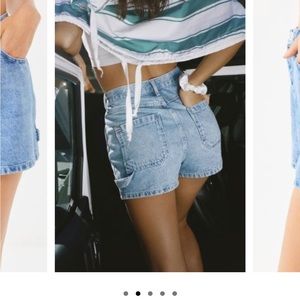 BDG carpenter style women’s denim shorts